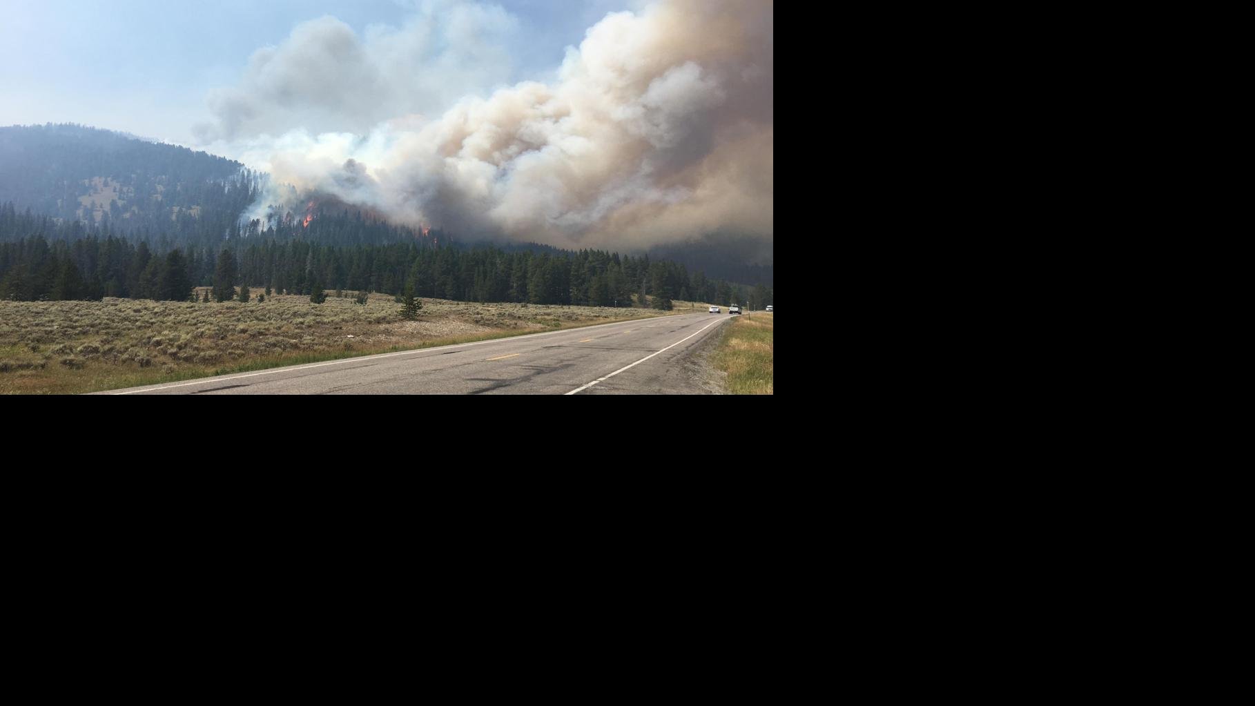 Yellowstone wildfire grows slightly, multiple other fires burning