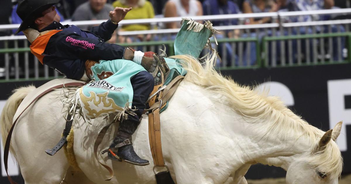 Justin Miller Rodeo Miller starts strong at College National Finals Rodeo