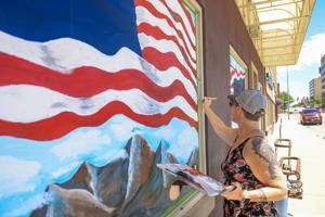 America 250 painting