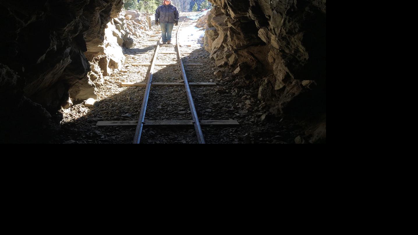 Historic Wyoming gold mining town opens tunnel that had been