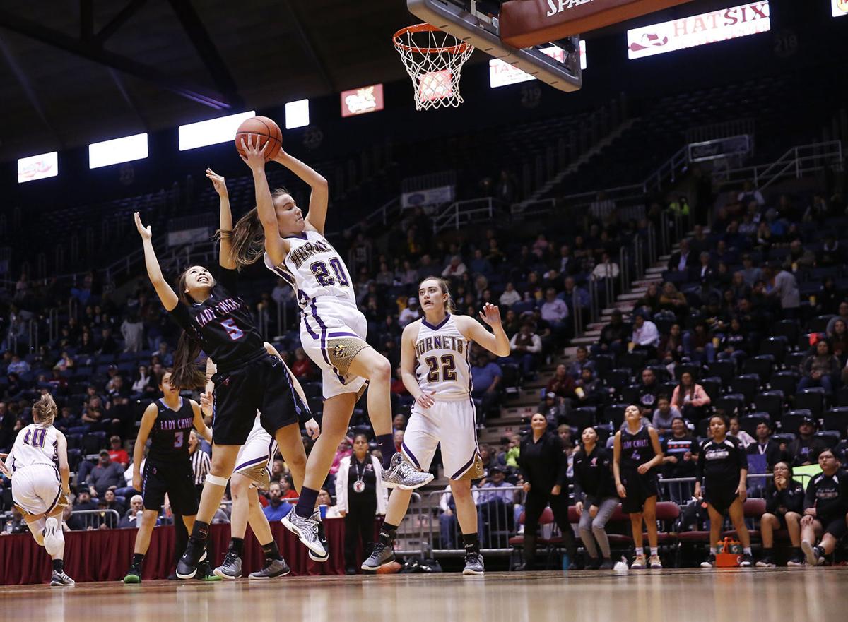 Pine Bluffs vs Wyoming Indian 2A Girls Semi Final