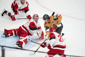 HOCKEY-NHL-VGK-CAR/