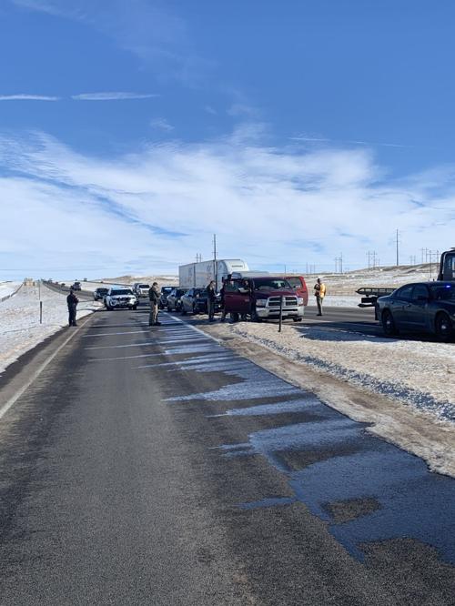Wyoming Highway Patrol chase