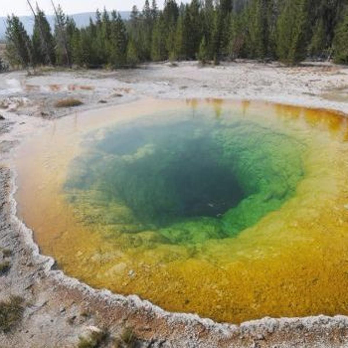 Researchers Restore Color To Yellowstone S Morning Glory Pool Open Spaces Trib Com