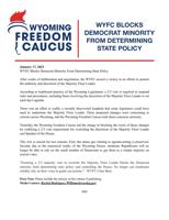 Wyoming Freedom Caucus