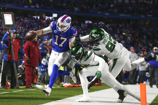 Josh Allen leads Bills to first AFC East win of season over