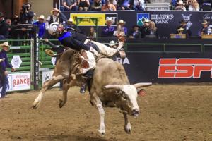 Champions crowned at College National Finals Rodeo on Saturday night