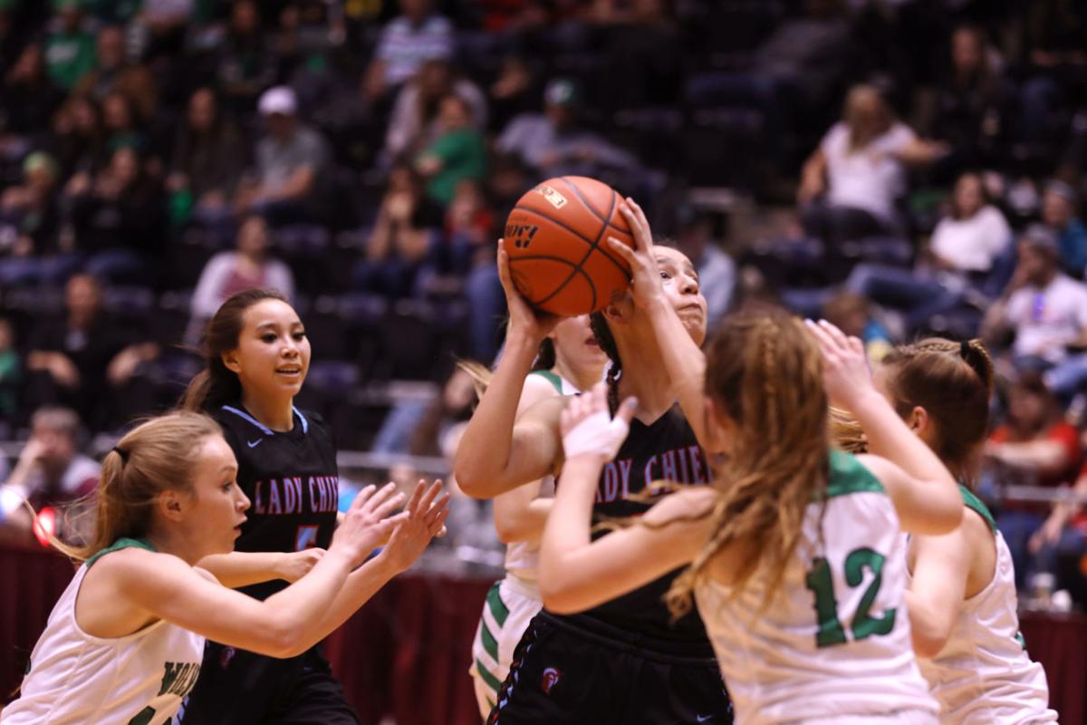 Wyoming Indian Pulls Away From Moorcroft Meeting Pine Bluffs In