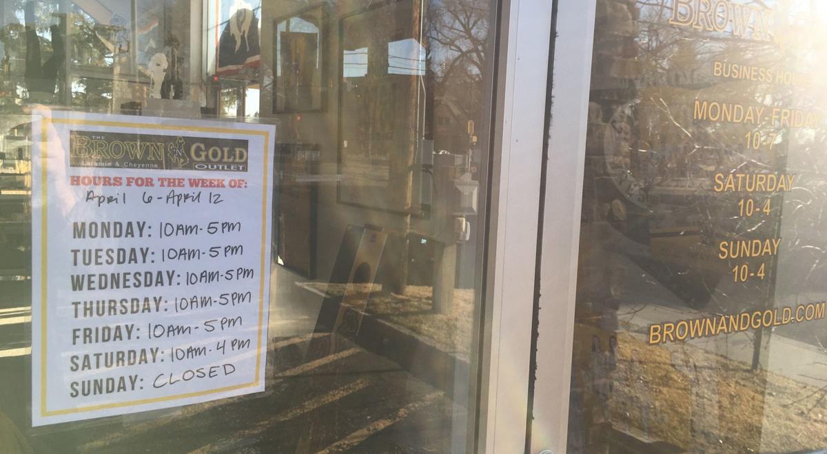 Brown & Gold Outlet
