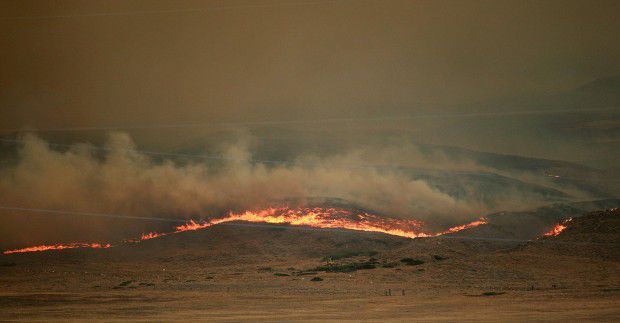 Casper Mountain Fire - Monday