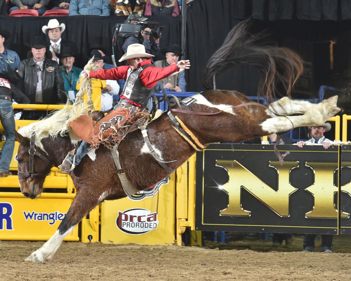 Southeast Wyoming saddle bronc rider Brody Cress wins world