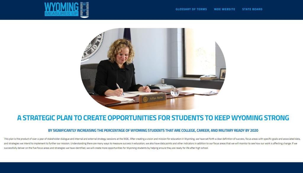 Education Department Launches New >> Department Of Education Launches New Data Website Wyoming News Education Department Launches New >> Department Of Education Launches New Data Website Wyoming News