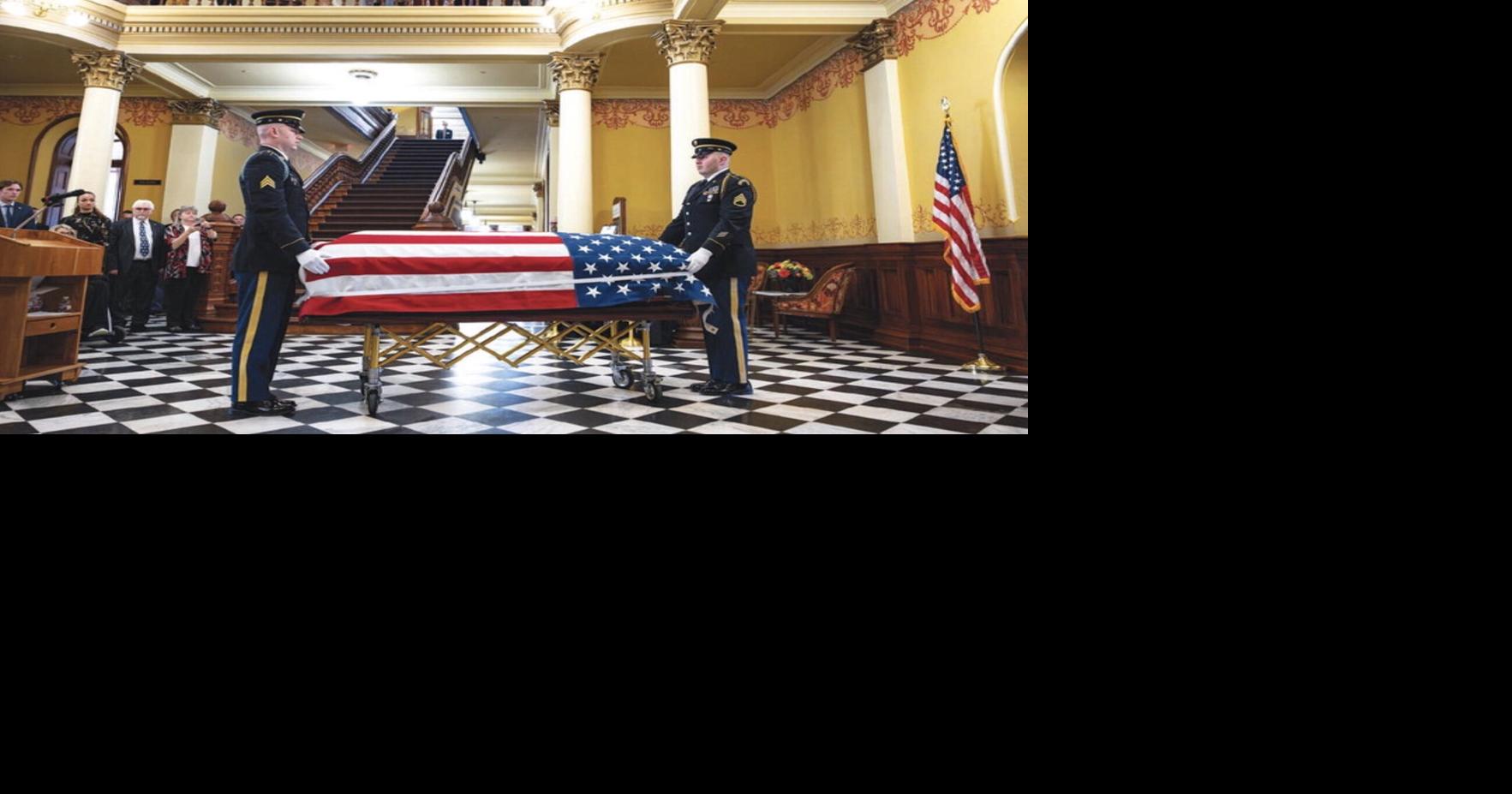 Family, colleagues, officials celebrate life of late Sen. Alan Simpson ...