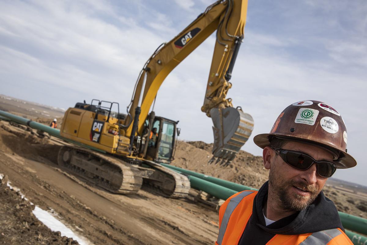 A network of pipeline is spreading in Wyoming as energy companies
