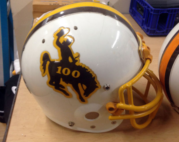 Wyoming helmet: 1977-79