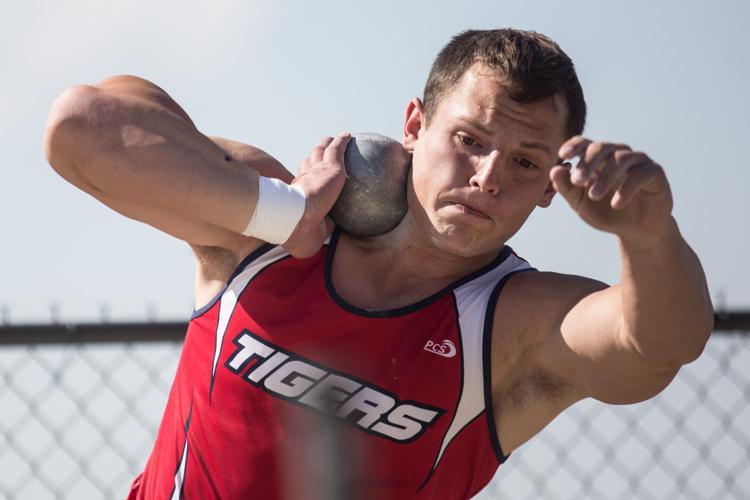 Lusk's Fitzwater sets his sights on state record shot put