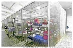 Government report says Alligator Alcatraz housed people in cages