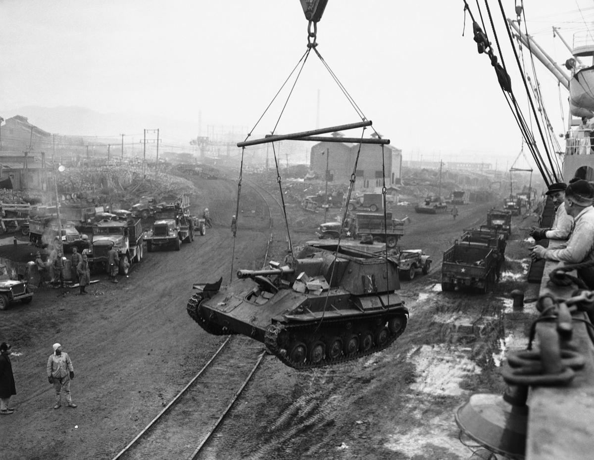 Historic photos from before and after the Korean War disaster at Chosin