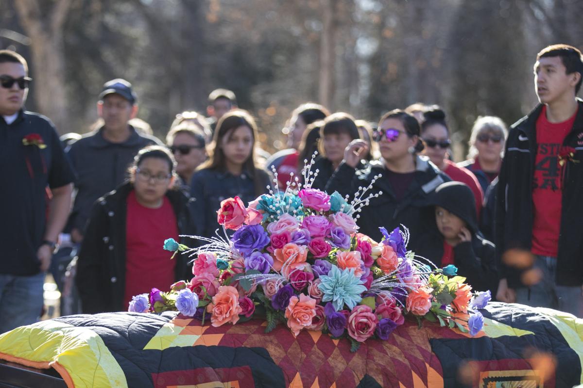 More than 1,000 people attend Selena Not Afraid's funeral in Montana