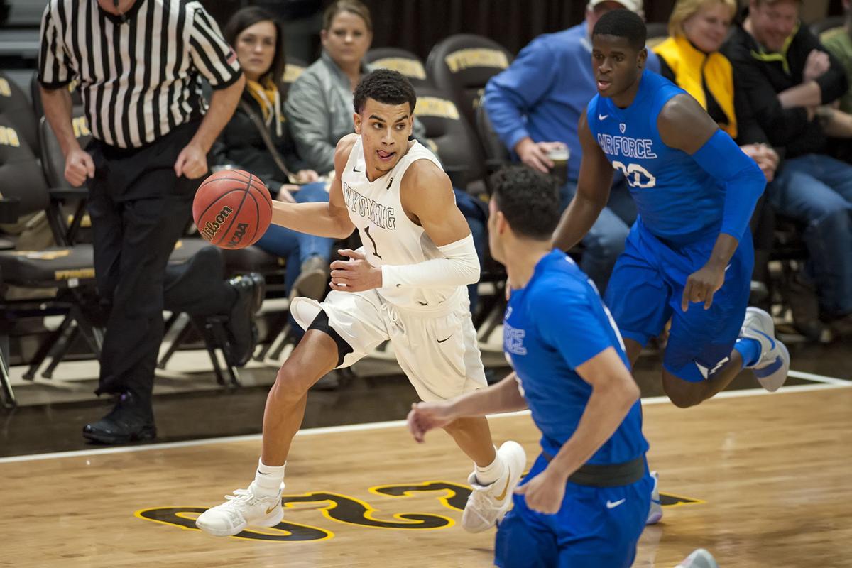 Wyoming Men S Basketball Holds Off Air Force In Low Scoring Senior Night Win Men S Basketball Trib Com
