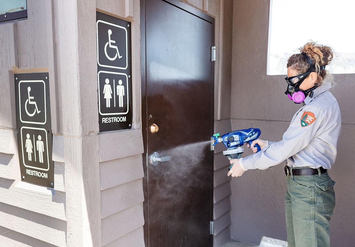 Yellowstone disinfecting