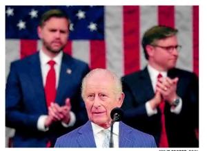 KING CHARLES ADDRESSES CONGRESS