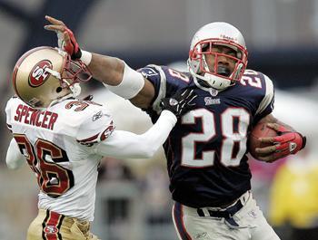 Today in Pro Football History: 2004: Patriots Obtain Corey Dillon