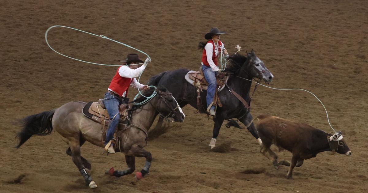 Friday performance of the Ropin' & Riggin' Days Rodeo