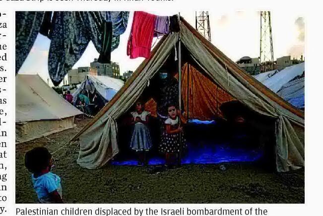 Gaza Tent Camp Reawakens Old Traumas