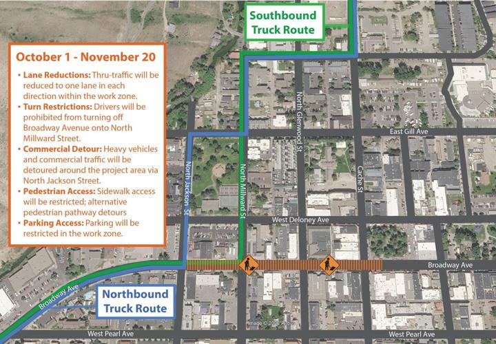 WYDOT begins work on two projects in downtown Jackson
