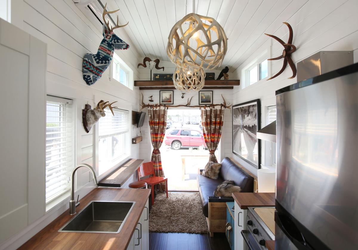 Tiny home for adventurer completed, heads into Wyoming outdoors