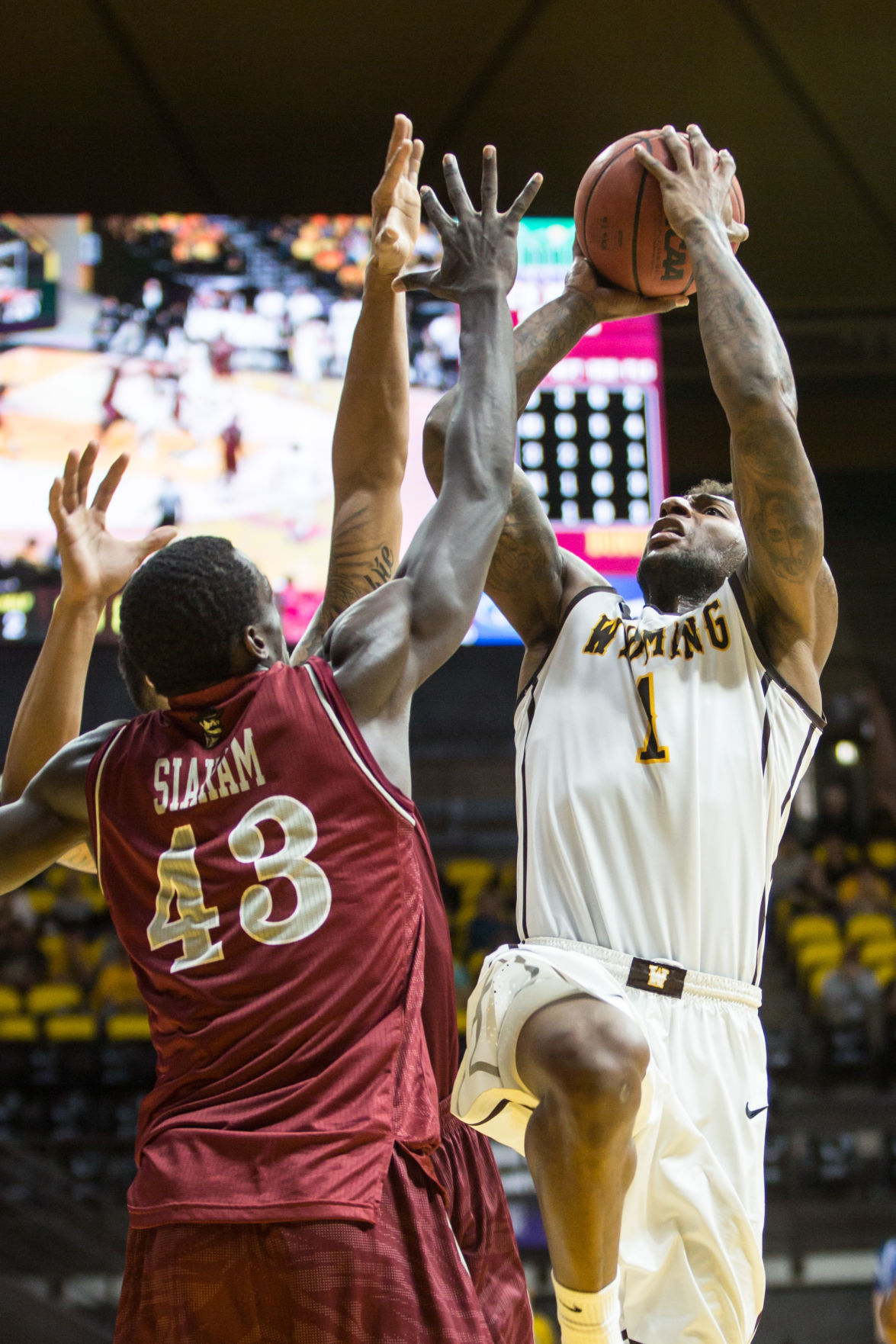 Gallery Wyoming vs. New Mexico State Men's Basketball Men's