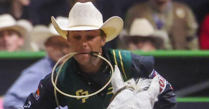 Cal Poly tie-down roper Daniel Miranda earns another trip to the CNFR short go
