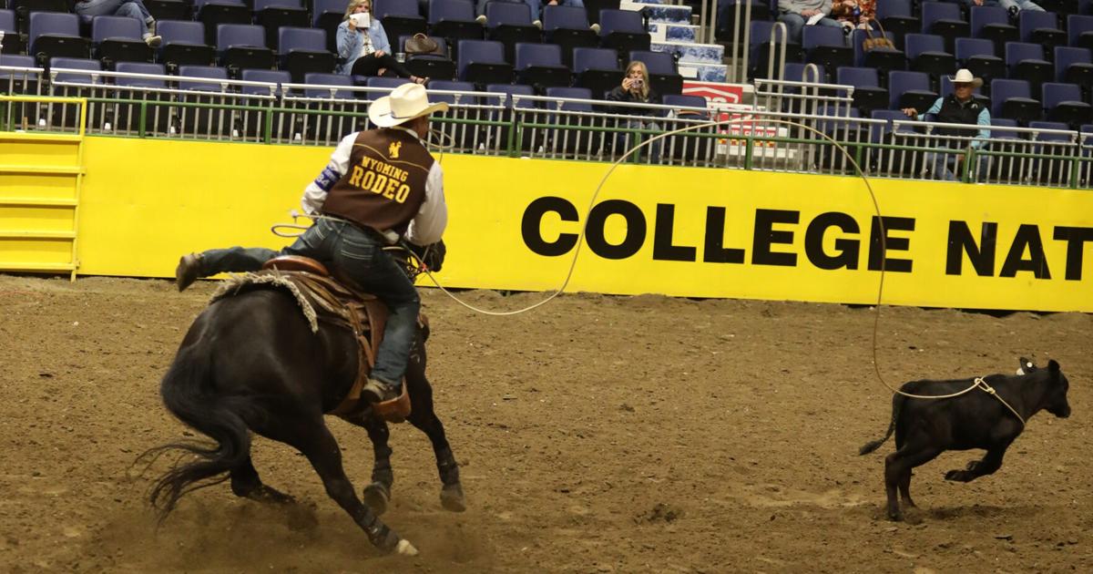 406 Rodeo Wyoming men, women chase titles at college rodeo finals