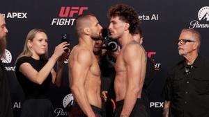 Mateusz Gamrot vs. Quillan Salkilld, UFC Fight Night 284 faceoff