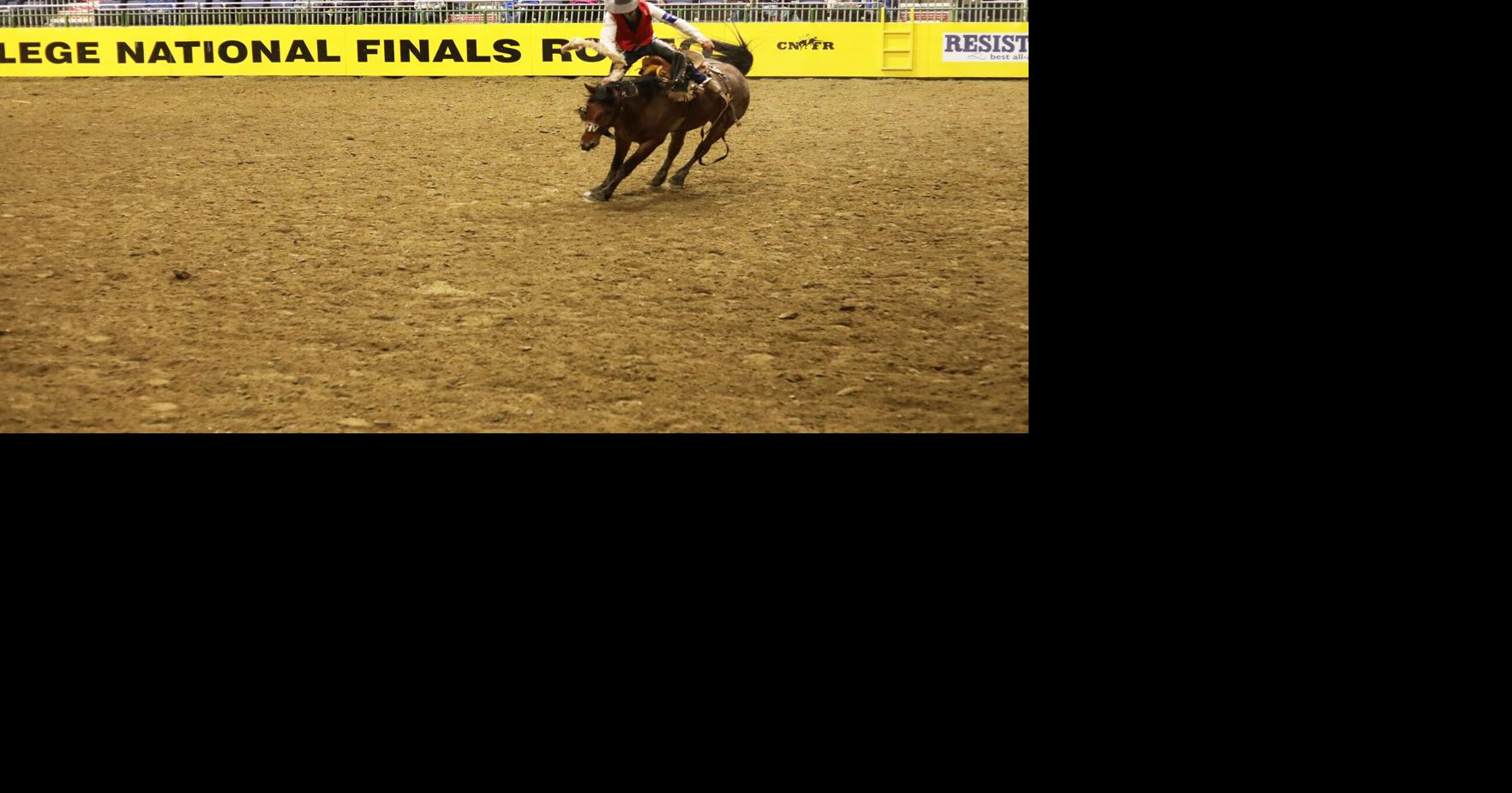 Casper College men's rodeo team leads regional standings