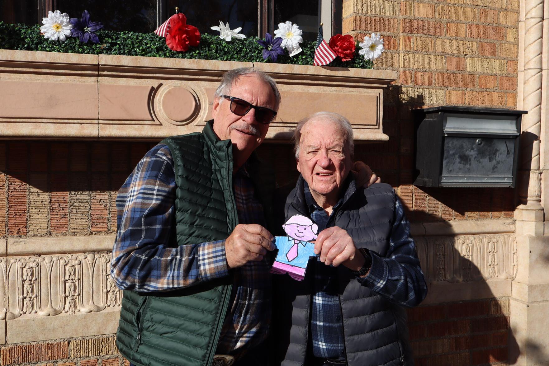 Bright spotlight for Flat Stanley