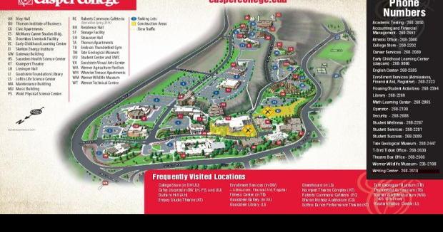 Casper College Map