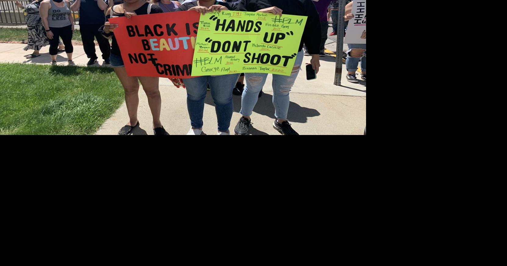 The latest: Protests in Wyoming