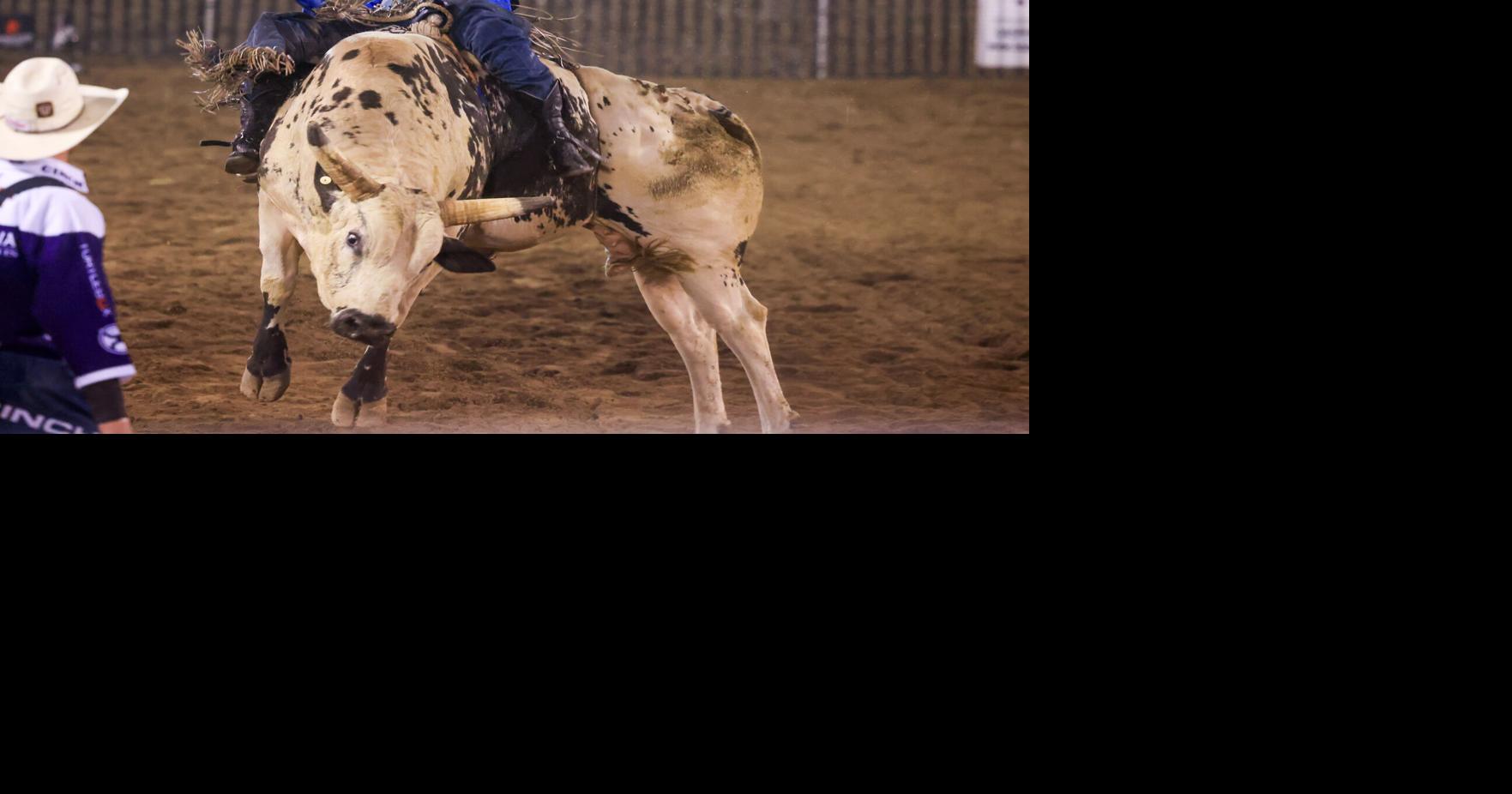 Bull rider Junior Souza steals the spotlight at Central Wyoming Rodeo