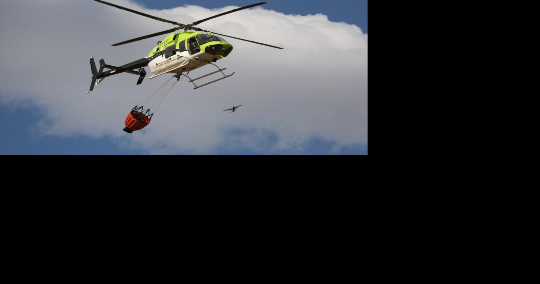 Grass fire burning east of Glenrock power plant nearly contained