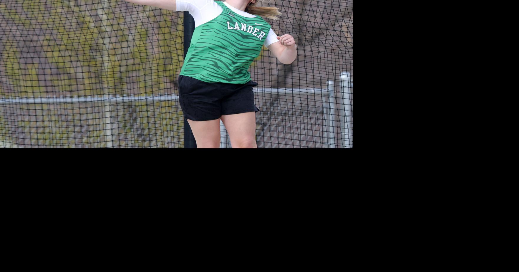 Lander's Adelyn Anderson sets her sights on state discus record