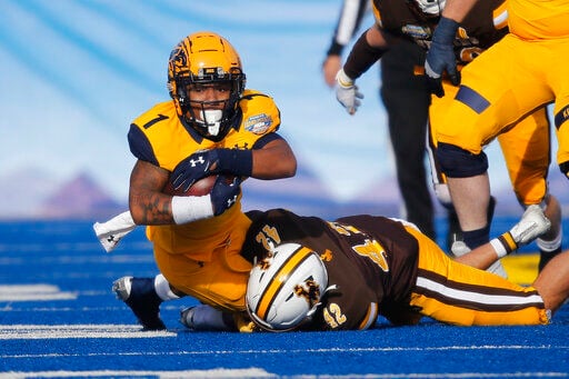 Wyoming sophomore safety Marcus Epps becomes a father