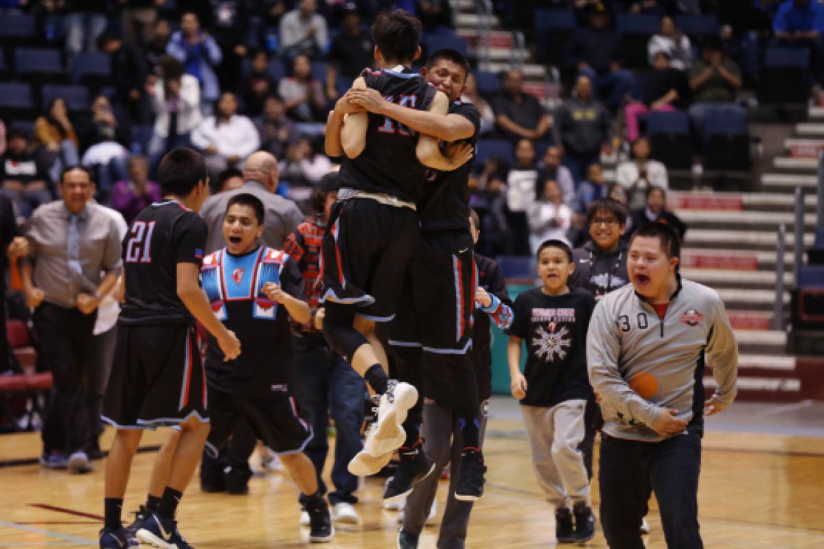 Wyoming Indian Holds On In Overtime To Win Back To Back Boys
