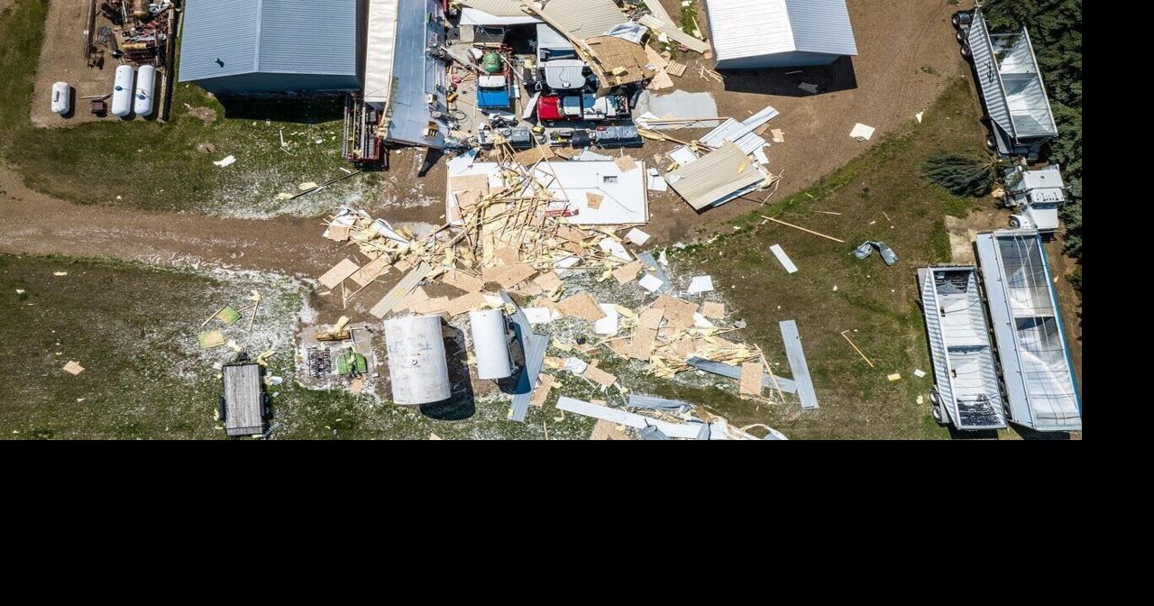 Suspected tornado sweeps through NE Montana, destroys farmhouses