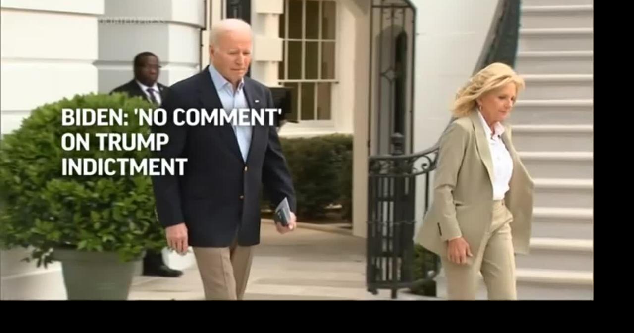 Biden says he has 
