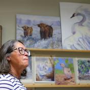 Once in real estate, this Casper woman has become a fixture of the local art scene