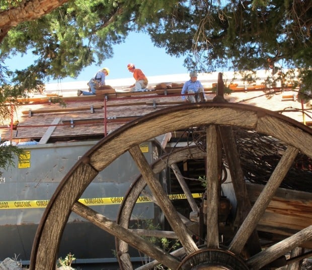 Grant helps roof 'heart' of historic dude ranch near ...