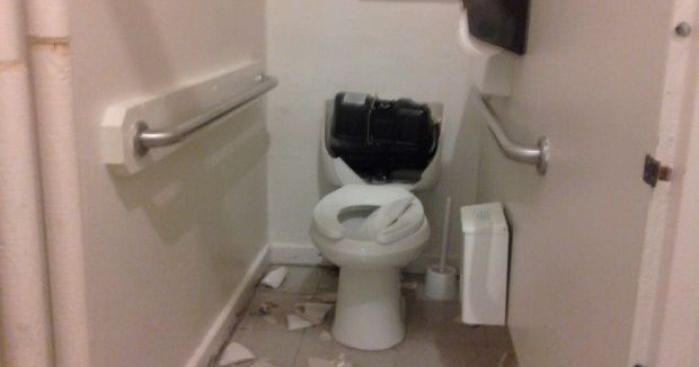 Exploding Toiliet Exploding toilet causes no injuries at Montana courthouse