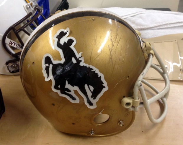 Wyoming helmet: 1977-79
